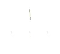 4 x Candela a incandescenza BOSCH per MITSUBISHI L200, PAJERO IV