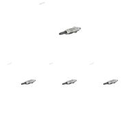 4 x Candela a incandescenza DENSO per FORD, MAZDA 121 III, ESCORT VI, ESCORT VI
