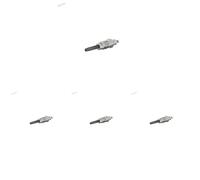 4 x Candela a incandescenza DENSO per RENAULT CLIO I, MEGANE I, MEGANE Scnic