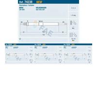 4 x Candela a incandescenza FAE per VW LT 28-46, LT II