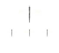 4 x Candela a incandescenza KAMOKA per MERCEDES-BENZ B W245, E VF211, GLC Coupe