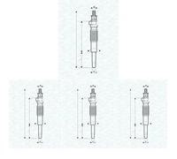 4 x Candela a incandescenza MAGNETI MARELLI per FORD, KIA, MAZDA, SUZUKI 323
