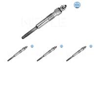 4 x Candela a incandescenza MEYLE per CITRON, FIAT, NISSAN, PEUGEOT, TOYOTA I