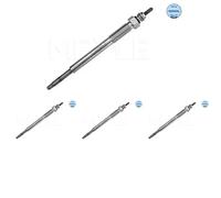 4 x Candela a incandescenza MEYLE per HYUNDAI, KIA ACCENT III, CARENS III, I