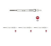 4 x Candela a incandescenza NGK per ALFA ROMEO, FIAT, FORD, LANCIA, OPEL, 500