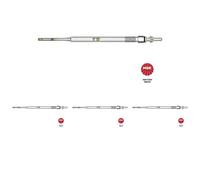 4 x Candela a incandescenza NGK per CITRON, FIAT, IVECO, PEUGEOT BOXER, DAILY