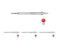 4 x Candela a incandescenza NGK per HONDA ACCORD VII, ACCORD VIII, ACCORD VIII