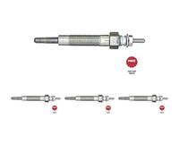 4 x Candela a incandescenza NGK per MITSUBISHI DELICA, L 300 II, L 300 III, L