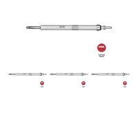 4 x Candela a incandescenza NGK per NISSAN, OPEL, RENAULT AVANTIME, ESPACE III