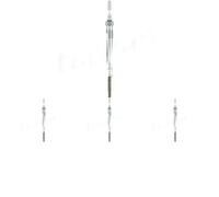 4 x Candela a incandescenza TOPRAN per BMW, MINI 1 E81, 1 E82, 1 E87, 1 E88, 1