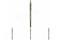 4 x Candela a incandescenza TOPRAN per CITRON, FIAT, FORD, MAZDA, PEUGEOT,