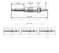 VALEO 345100 Candeletta adatto per MERCEDES-BENZ 190 (W201) Stufenheck (W124)