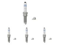 4 x Candela BOSCH per AUDI, CUPRA, SEAT, SKODA, VW A1, A1 City