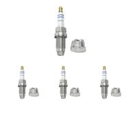 4 x Candela BOSCH per AUDI, SKODA, VW A2, A3 8P, A3 8P/8PA/8P7