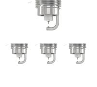 4x Candela di accensione 1 Elettrodo di massa IXEH20ETT DENSO per NISSAN JUKE