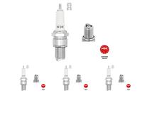 4 x Candela NGK per ALFA ROMEO, AUDI, BMW, FIAT, NSU 1200, 164