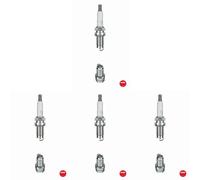 KIT 4 CANDELE NGK SPARK PLUG PZFR6R VolksWagen Golf 5 TSI 1.4 103 kW BMY 2007