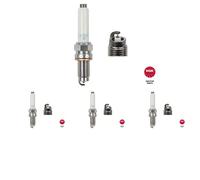 4 x Candela NGK per AUDI, SEAT, SKODA, VW A1, A3, ALHAMBRA