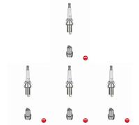 4 x Candela NGK per CITRON, DACIA, FIAT, LANCIA, NISSAN, PEUGEOT