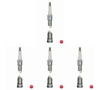 4 x Candela NGK per FORD, MAZDA, VOLVO 3 I, 3 II, 6 I, FIESTA V