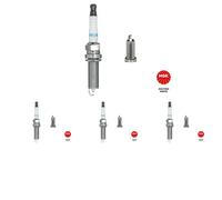 NGK Candela Iridio per Nissan Qashqai II J11 J11_2.0 All Mode 4x4-i