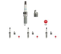 4 x Candela NGK per OPEL, VAUXHALL ASTRA K, KARL, VIVA