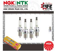 4 x Candele Accensione NGK Originali Ricambio DAEWOO TACUMA 1.6 01+ BKR6E-11
