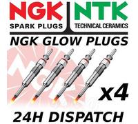 4 X CANDELETTE NGK DI DIESEL 1.9 CITROEN XANTIA 93-98