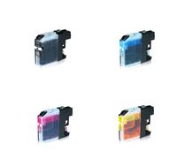 4 x Cartucce Compatibili Ink jet Brother LC 223 C XL Multicolor J4620/J4420/