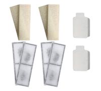 4 x Compatibili Fluval U3 Schiuma 4 Polymax 2 Pulire Trasparente Interno