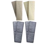 4 X Compatibili Fluval U3 Schiuma E Policarbonato Cartucce Filtro Interno Spugne