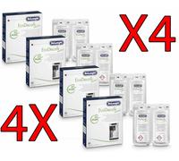 4 x confezione Ecodecalk decalcificante mini delongh 8 X 100ml X macchine caffè