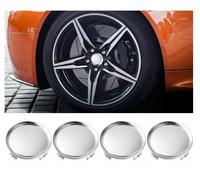 4 x coprimozzo coprimozzo copricerchio 75,0 - 70,0 mm - verniciato argento