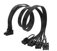 4 x CPU 8 pin a 16 pin maschio PCI-E 5.0 12VHPWR RTX4090 gomito a 90 gradi per AX760I / AX860 / AX850 / AX860 cavo adattatore
