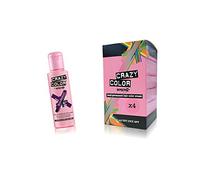 4 x Crazy Color Semi Permanent Hair Colour Dyes by Renbow 100ml Bordeaux 51