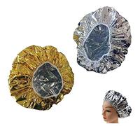 4 x Cuffia riscaldante, cuffia riscaldata per capelli, cura dei capelli, in alluminio, trattamento naturale per capelli, cuffia riscaldante, cura dei capelli