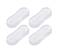 4 x cuscinetti universali per sedile WC, in plastica, paracolpi per sedile WC, in gomma