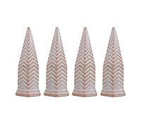 4 x dispositivo di irrigazione automatica per fiori e piante grasse, dispositivo di infiltrazione per persone pigre, accessori per piante decorative in ceramica