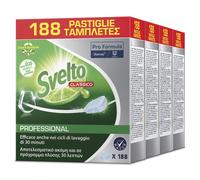 4 X Diversey SVELTO TABS Pastiglie Lavastoviglie 752 ricariche basse temperature