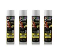 4 X Dupli-Color Vernice Sbucciature 388057 400 ML Weiss-Glänzend Spray Plast