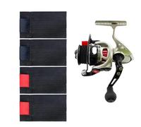 4 x fasce elastiche di protezione per le polveri da , 4 x protezioni per sacchetti da pescatore - Cinghie elastiche di protezione per rulli, cravatte per boccole e onde, Ll, vedi descrizione,