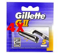 4 X GILLETTE Ricambi G2 per Rasoio - 5 Pezzi