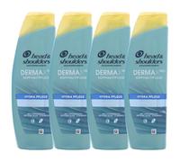 4 x Head & Shoulders DERMAXPRO Hydra Cura Shampoo antiforfora da 225 ml