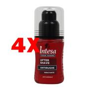 4 X INTESA Dopobarba Antirughe 100 Millilitri After Shave Uomo