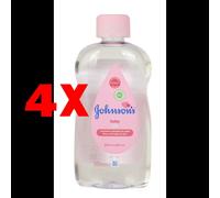 4 X JOHNSON'S Olio per Bambini 300 ml - Cura della Pelle
