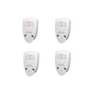 4 x Kabalo EU PLUG IN ULTRASONIC PEST REPELLERS - Ultrasonico elettronico della zanzara del mouse di controllo dei parassiti Repeller Bug spavento