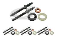 4 x Kit guarnizioni punta iniettore 3RG per CITRON, MINI, PEUGEOT 1007