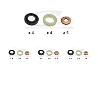 4 x Kit guarnizioni punta iniettore 3RG per CITRON, MINI, PEUGEOT 1007