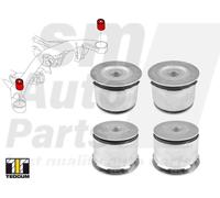4 x kit silenziatore sottotelaio posteriore VW TOUAREG (7LA, 7L6, 7L7)