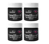 4 x La Riche Directions Semi-Permanent Hair Color 100ml Tub (Ebony)